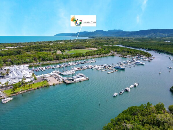 Aerial view - Lychee Tree Holiday Apartments (Port Douglas)