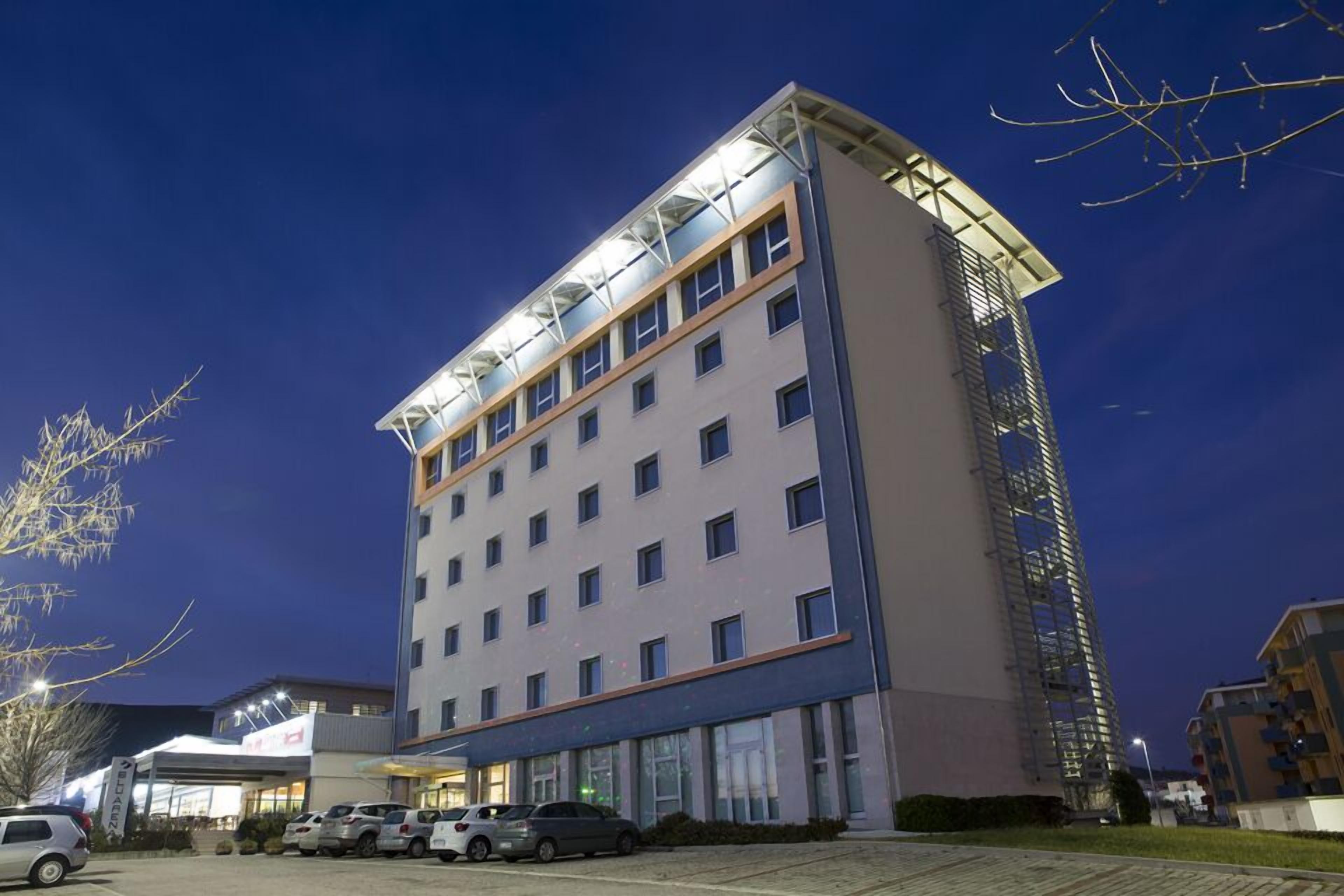 Front of property – evening/night