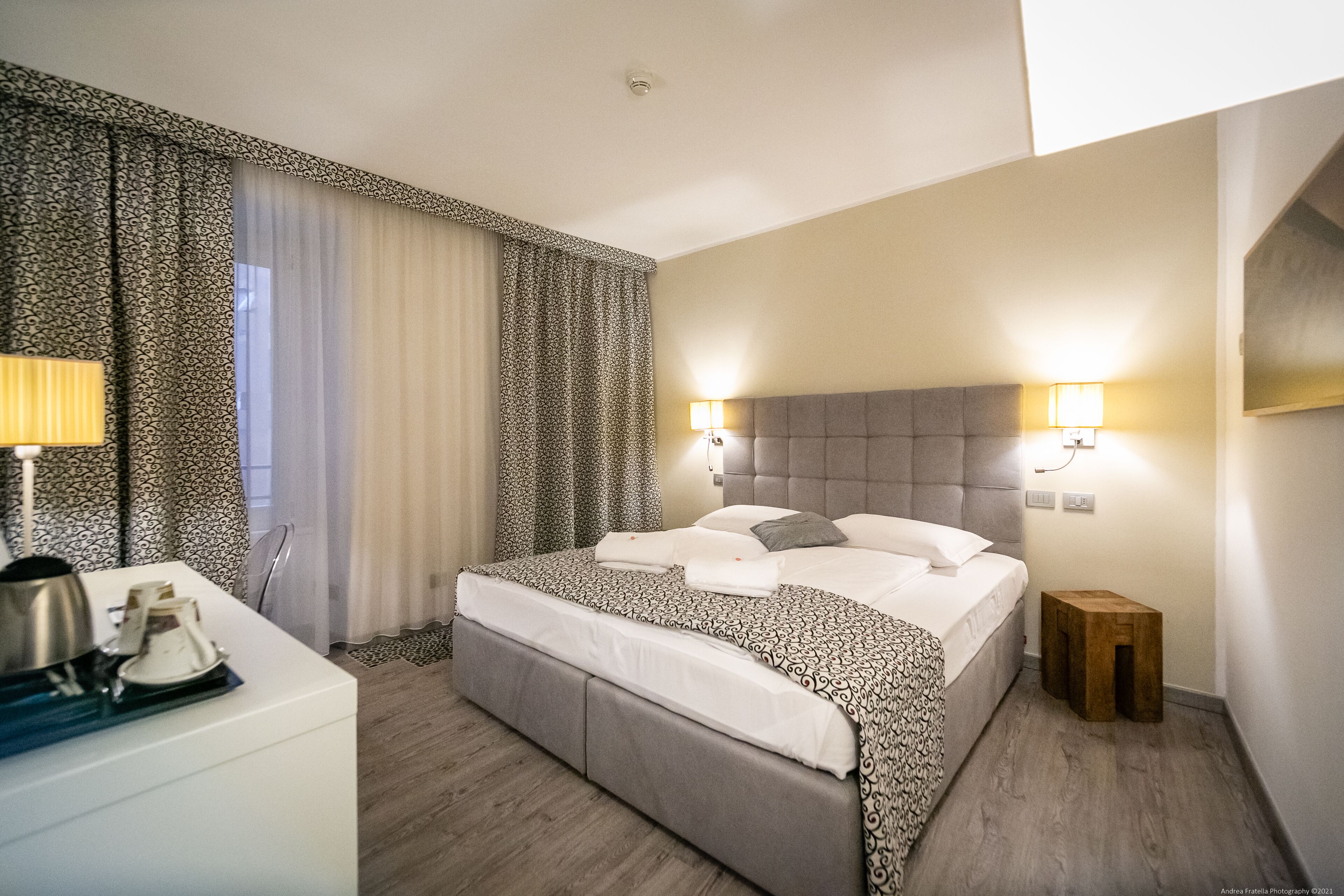 Executive tweepersoonskamer | Italiaanse Frette-lakens, luxe beddengoed, een minibar