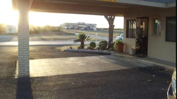 Entrada de la propiedad