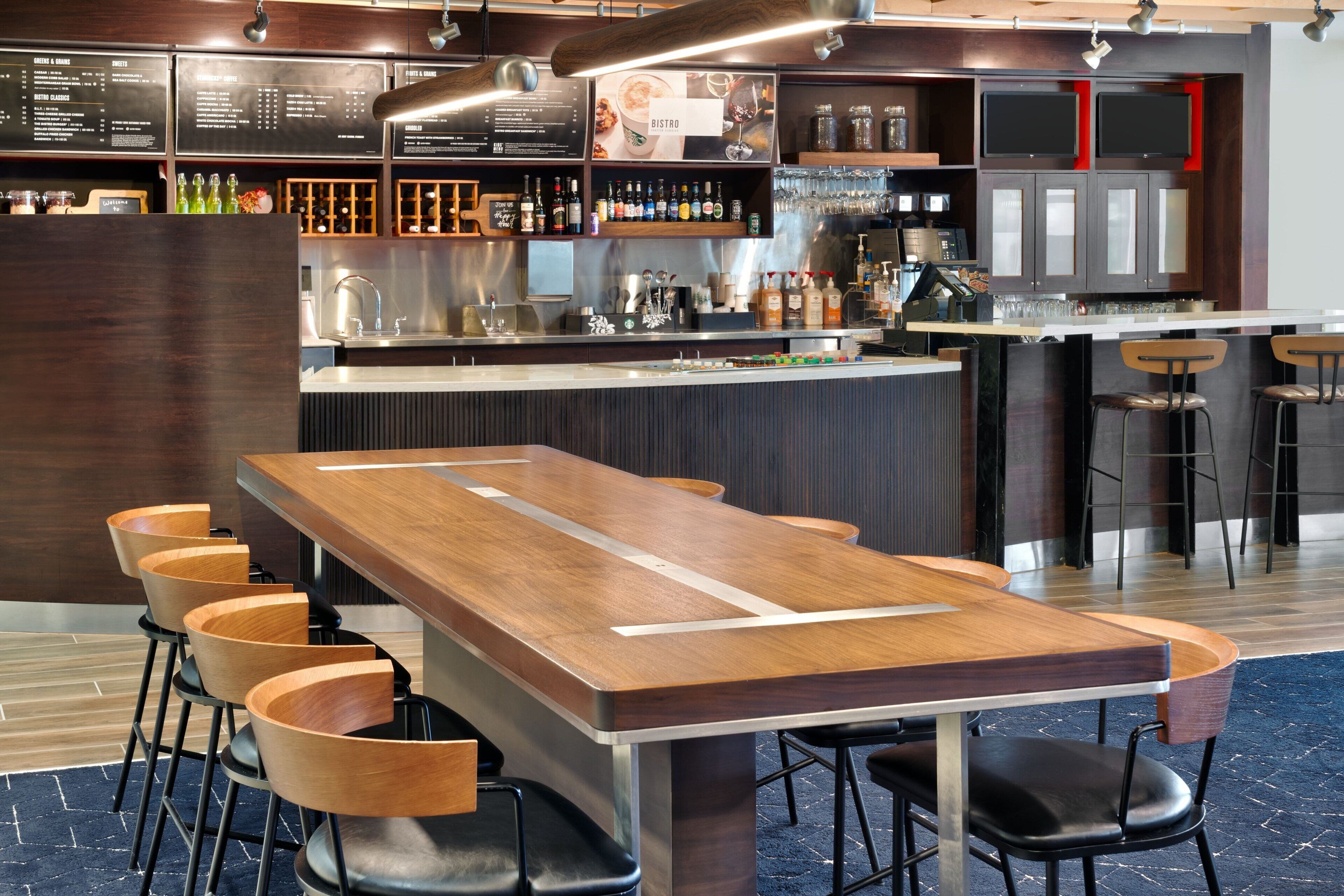 breakfast and dinner served, american cuisine