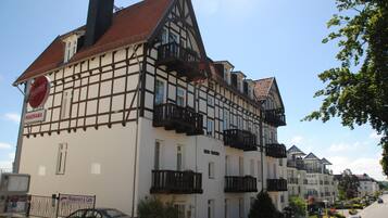 Fassade der Unterkunft