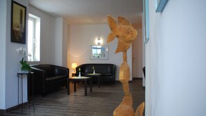 Sitteområde i lobbyen