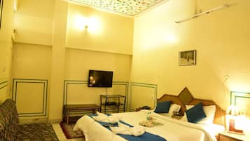 Individually decorated, individually furnished, desk, blackout curtains