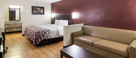 Suite, 1 cama King size (Smoke Free) | Escritorio, cortinas blackout y insonorización