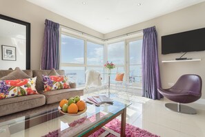 Appartement, 2 chambres (Sea View) | Coin séjour