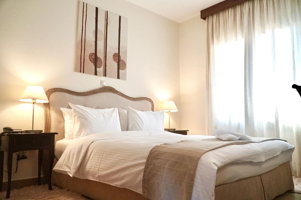 Double Room | Premium bedding, down comforters, pillowtop beds, minibar
