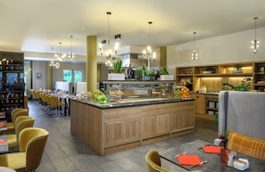 Daily buffet breakfast (EUR 12 per person)