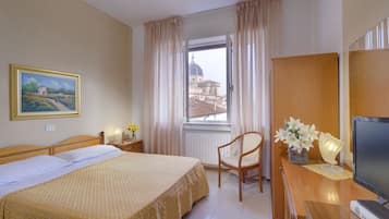 Frette Italian sheets, pillow-top beds, desk, free WiFi
