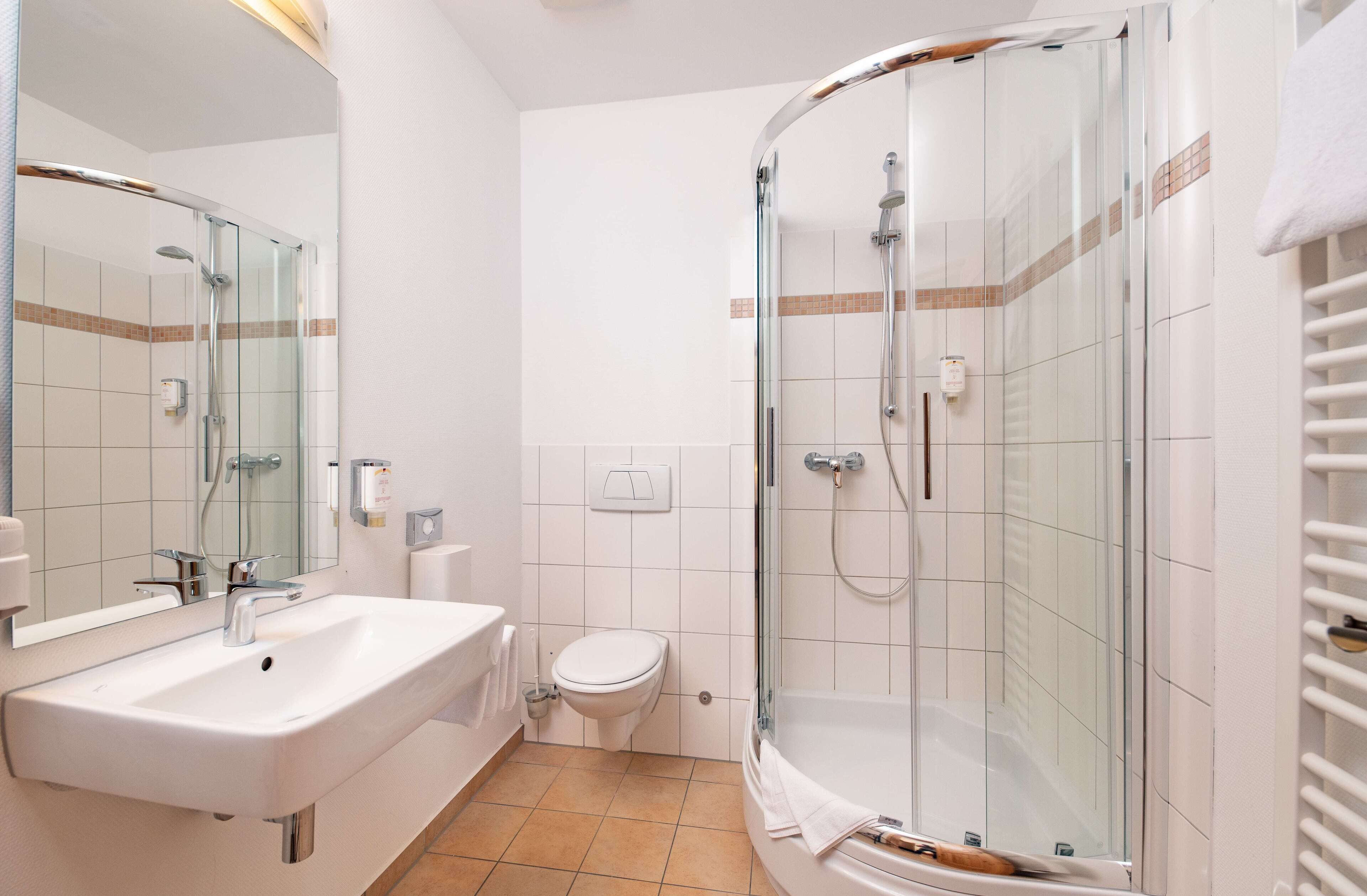 free toiletries, hair dryer, bathrobes, slippers