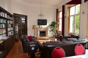 Sitteområde i lobbyen