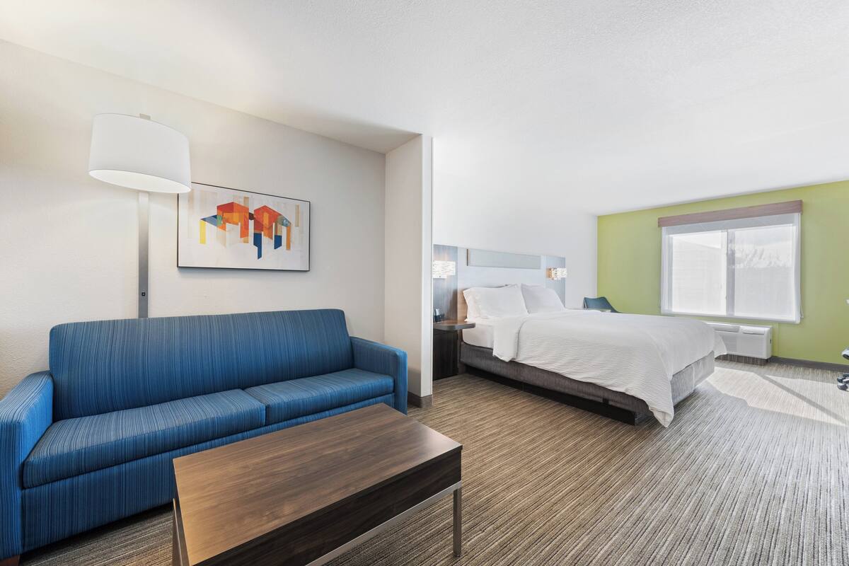 Suite, 1 cama King size (Addl Living Area) | Escritorio y espacio para trabajar con laptop 