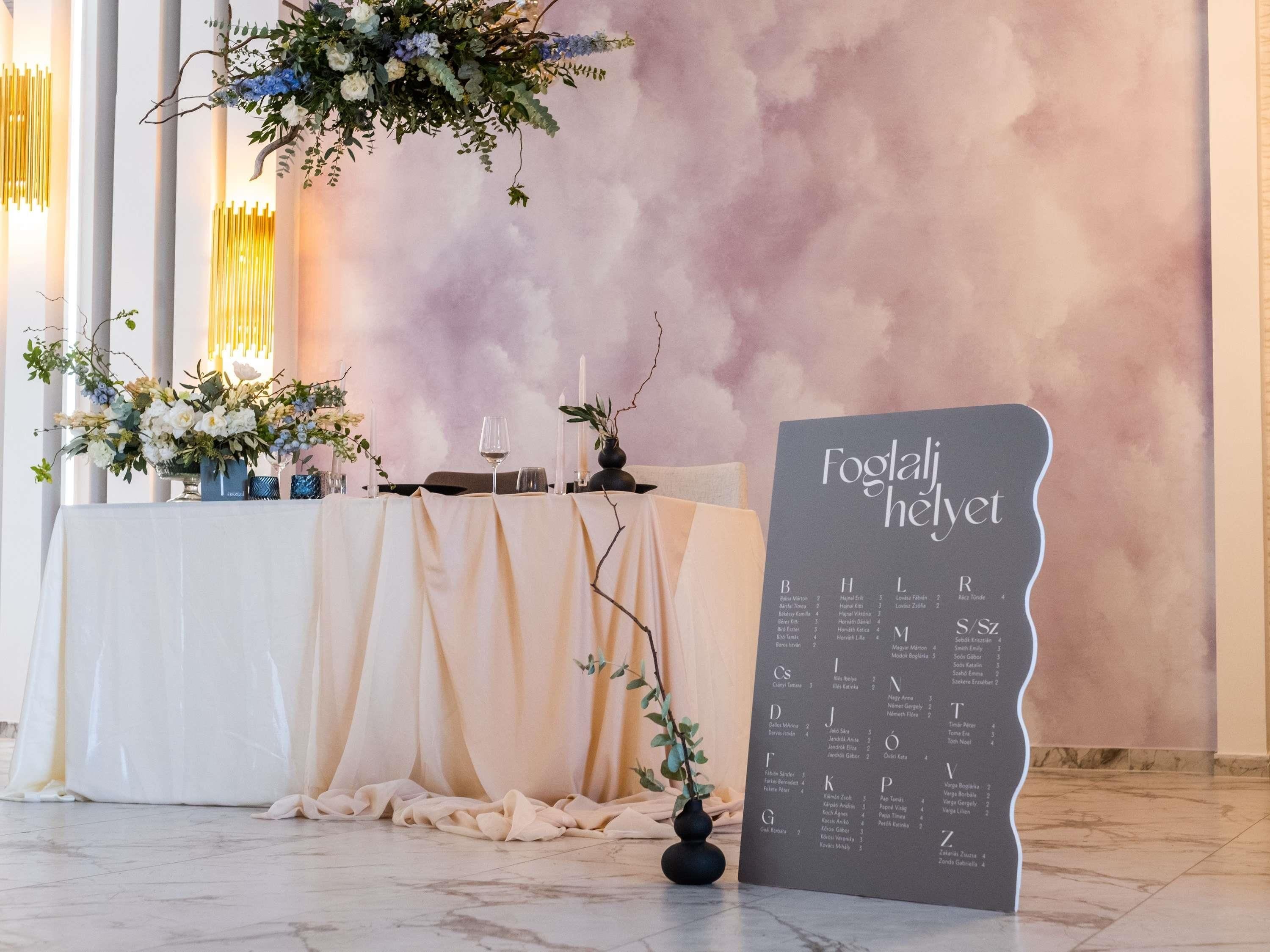 Indoor wedding