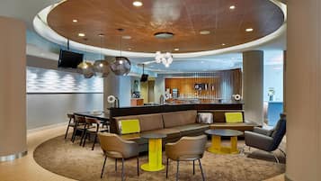 Lounge i lobbyen