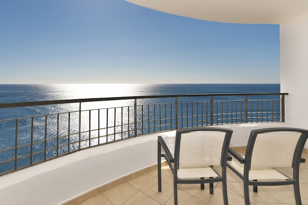 Comfort appartement, 1 slaapkamer, terras, uitzicht op zee | Terras