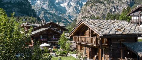 Facciata della struttura