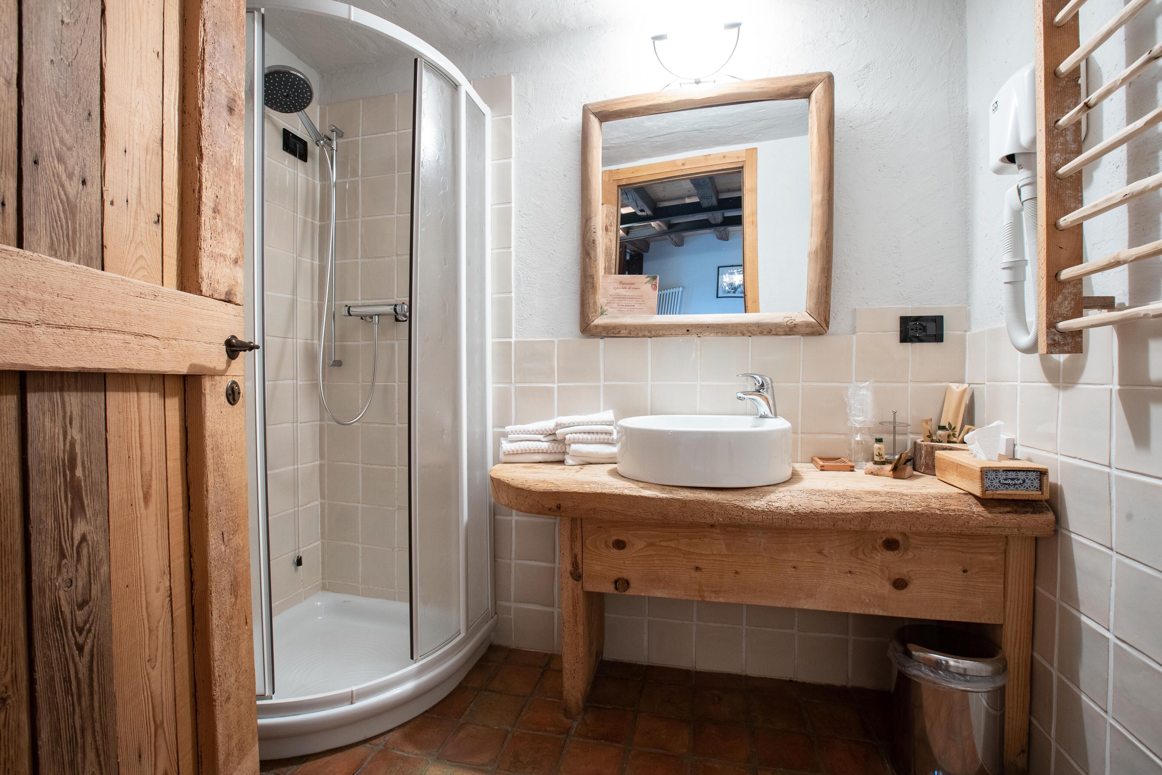 superior suite | bathroom | hair dryer, bathrobes, slippers, bidet