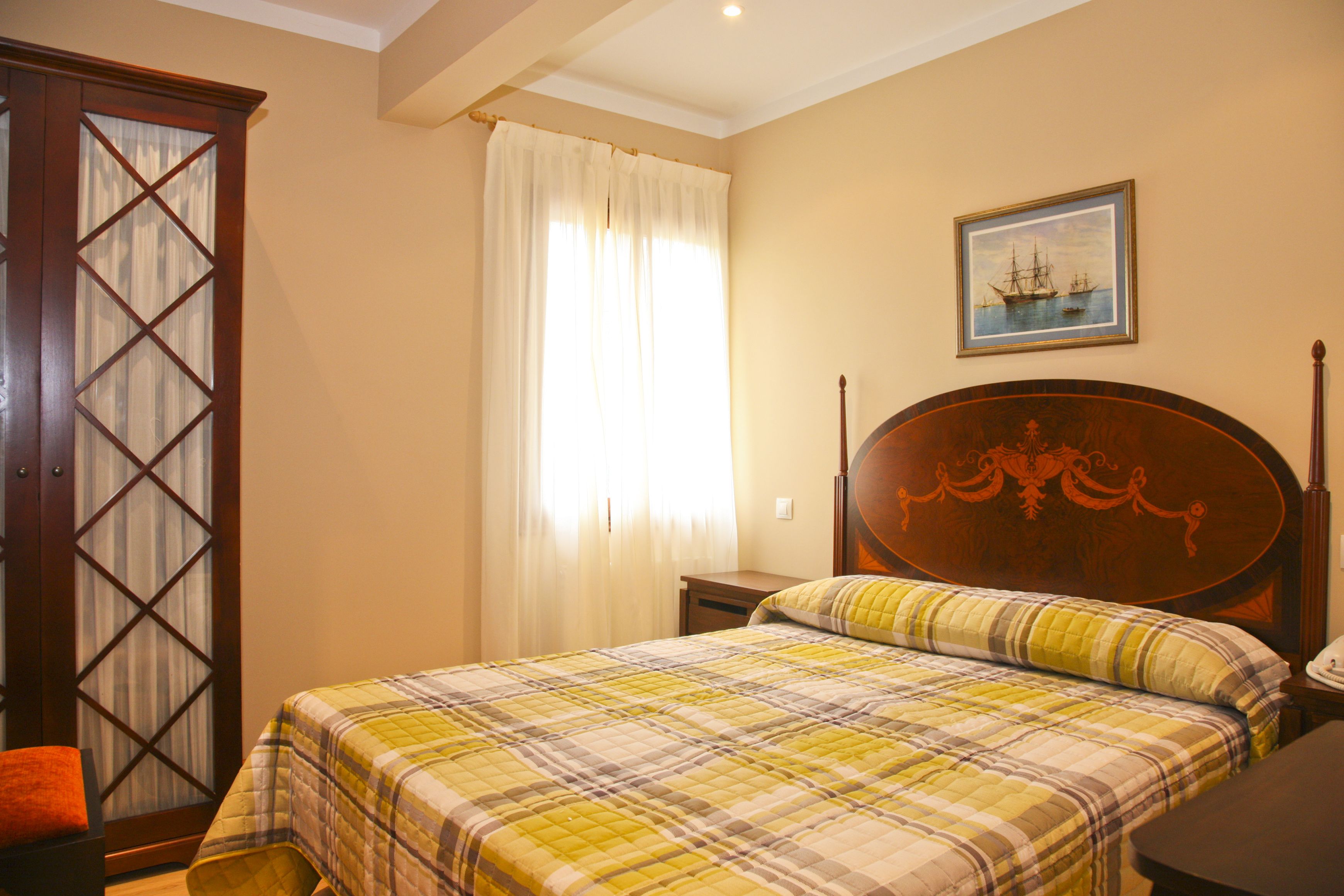 basic double room, annex building (casuca) | individually decorated, blackout curtains, wifi, bed sheets