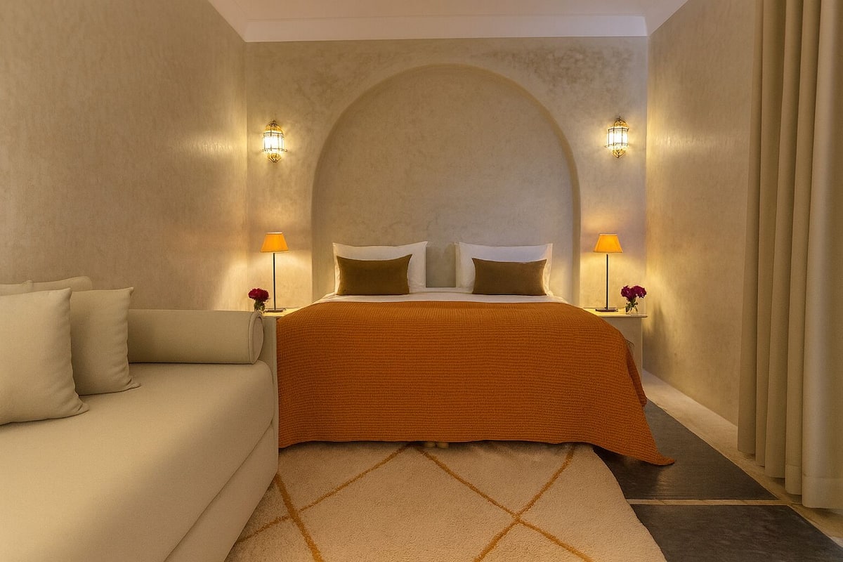 1 habitación, sábanas de algodón egipcio y ropa de cama de alta calidad