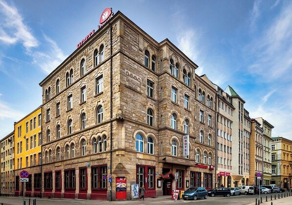 Experience the charm of a historic hotel with a traditional ambiance.