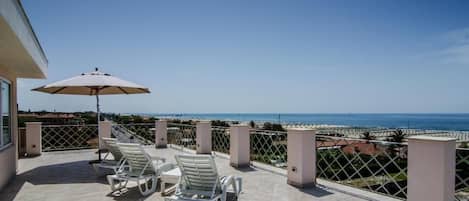 Terrasse sur le toit