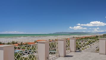 Blick von der Unterkunft