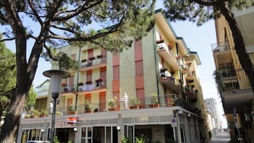 Facciata della struttura