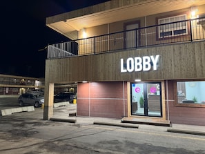 Façade de l’hébergement