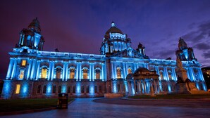 A grand building with classical architecture, featuring a large dome and two prominent towers. - ibis Belfast City Centre (Belfast)