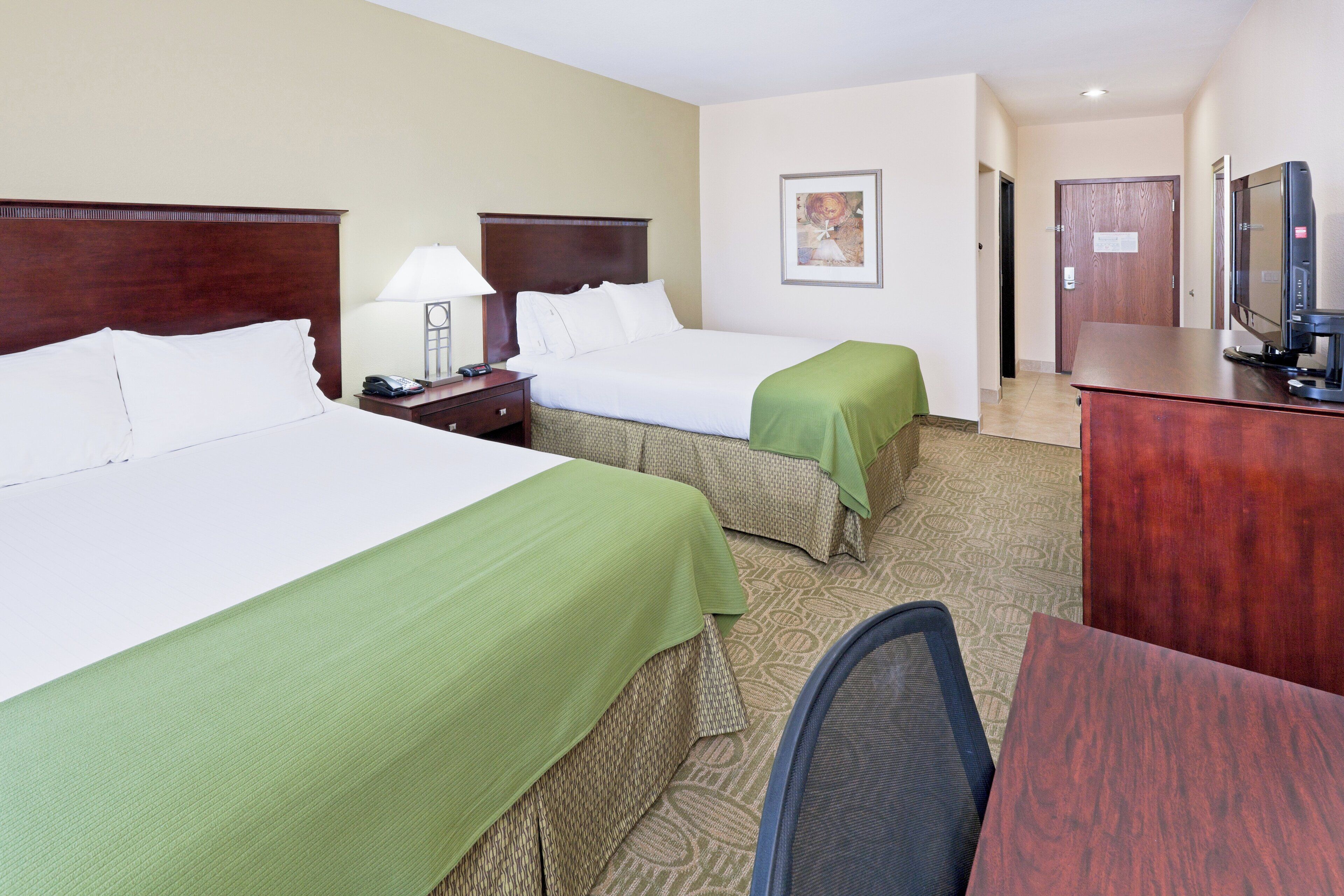 Standard Room, 2 Queen Beds | Desk, iron/ironing board, free cots/infant beds, rollaway beds