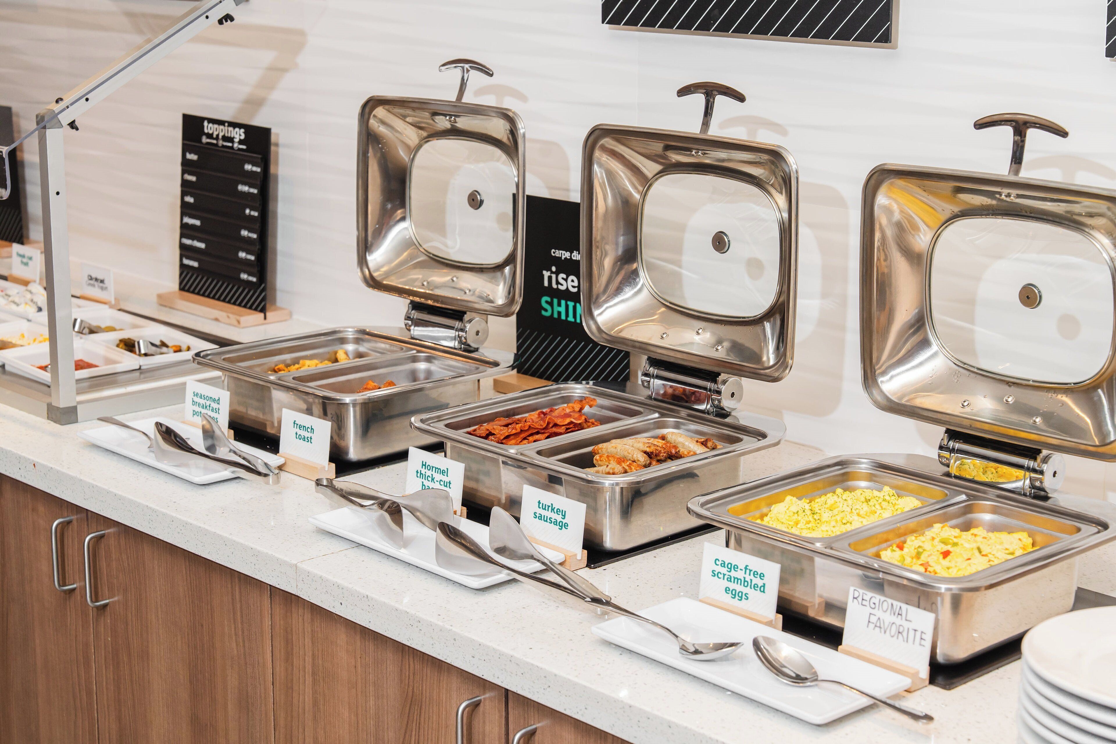 daily buffet breakfast (usd 14.99 per person)