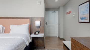 In-room safe, laptop workspace, blackout curtains, iron/ironing board