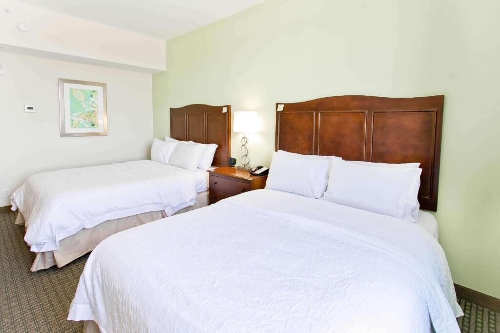 In-room safe, laptop workspace, blackout curtains, iron/ironing board