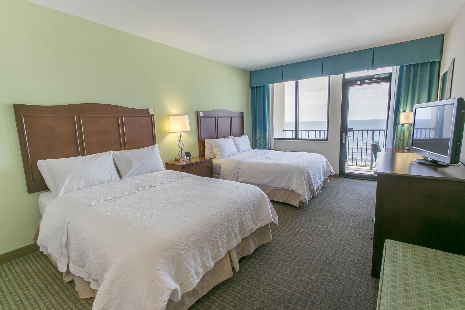 In-room safe, laptop workspace, blackout curtains, iron/ironing board