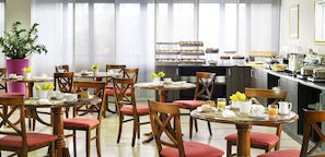 Daily buffet breakfast (EUR 10 per person)