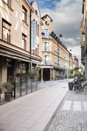 Fachada de la propiedad