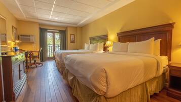 Standard 2 Queen Bed with a residential view