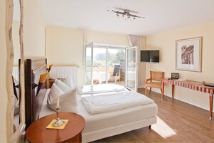 Double Room | Premium bedding, memory foam beds, individually decorated