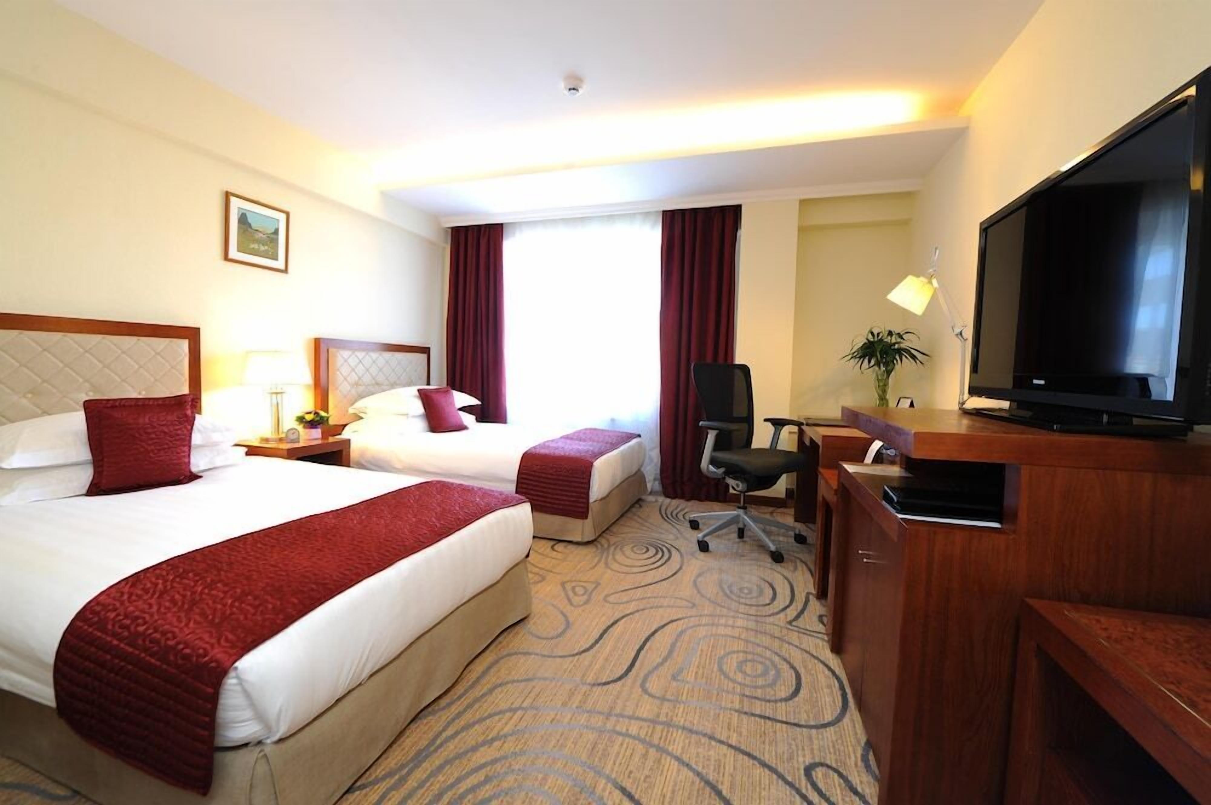 Lakens van Egyptisch katoen, luxe beddengoed, donsdekens, een minibar