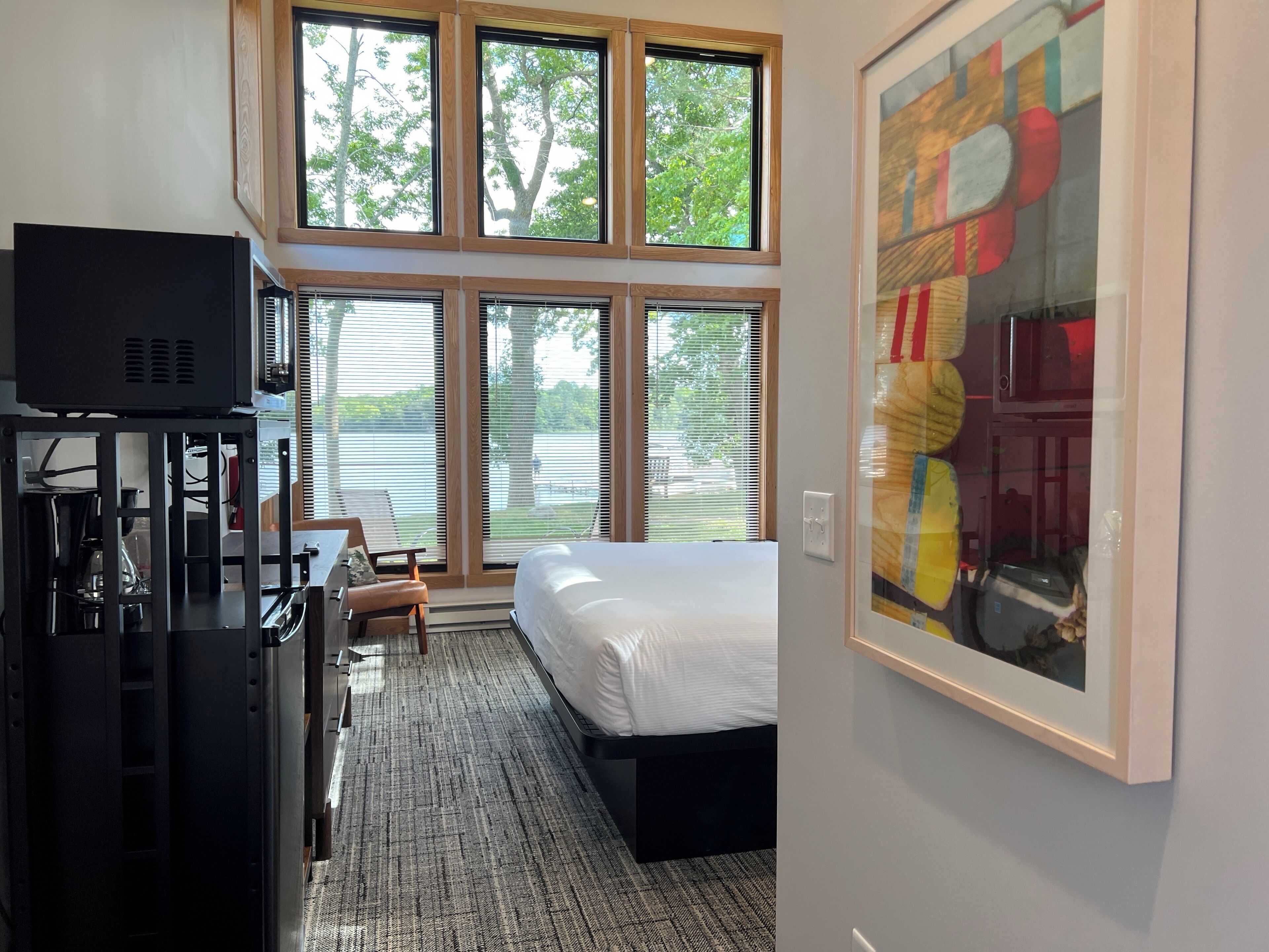 Studio - 1 kingsize-säng (Cabin) | Strykjärn/strykbräda, gratis wi-fi och sängkläder