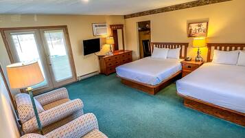 Huone (North Bay Upper) | Silitysrauta/-lauta, ilmainen Wi-Fi, vuodevaatteet