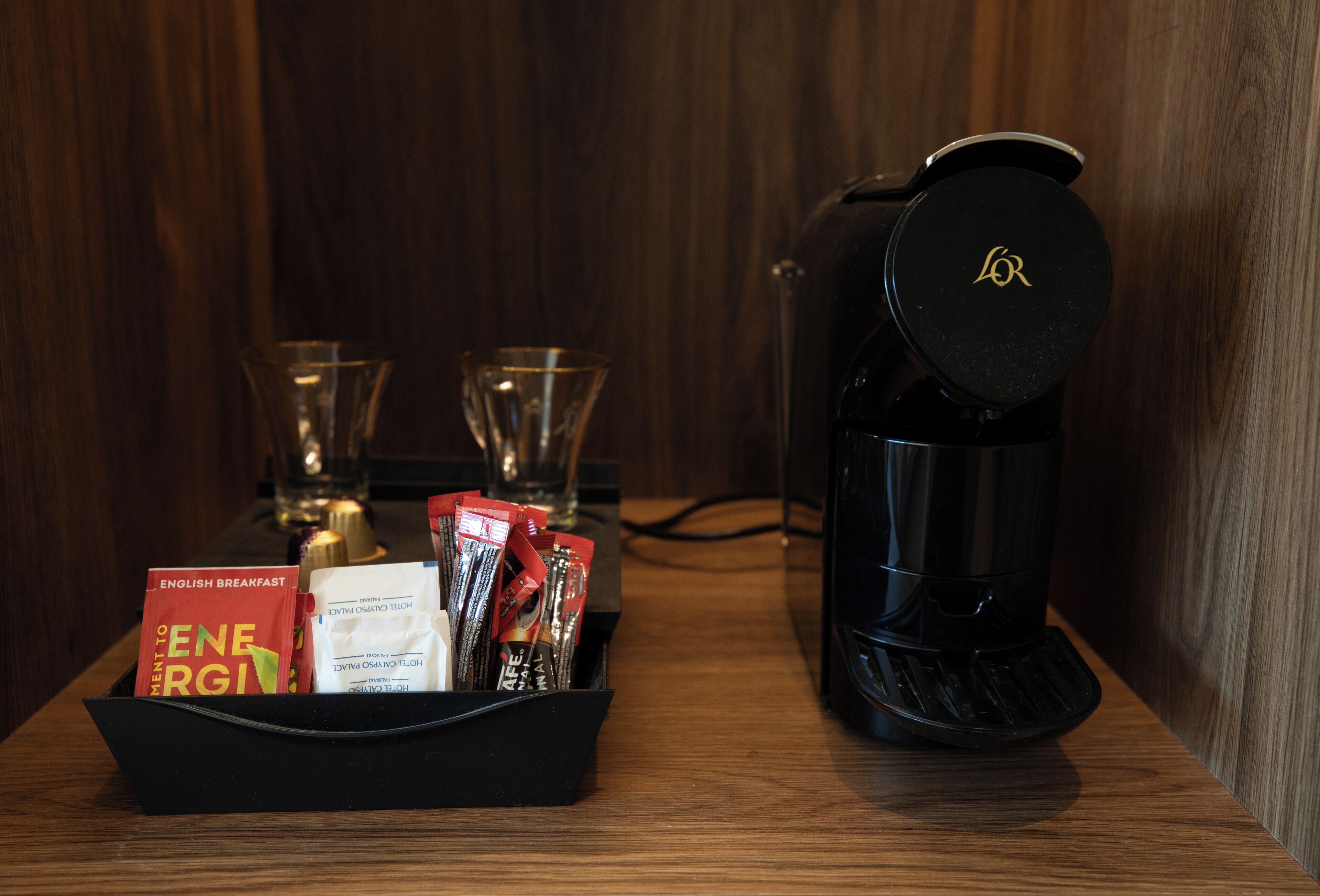 free minibar, in-room safe, desk, soundproofing