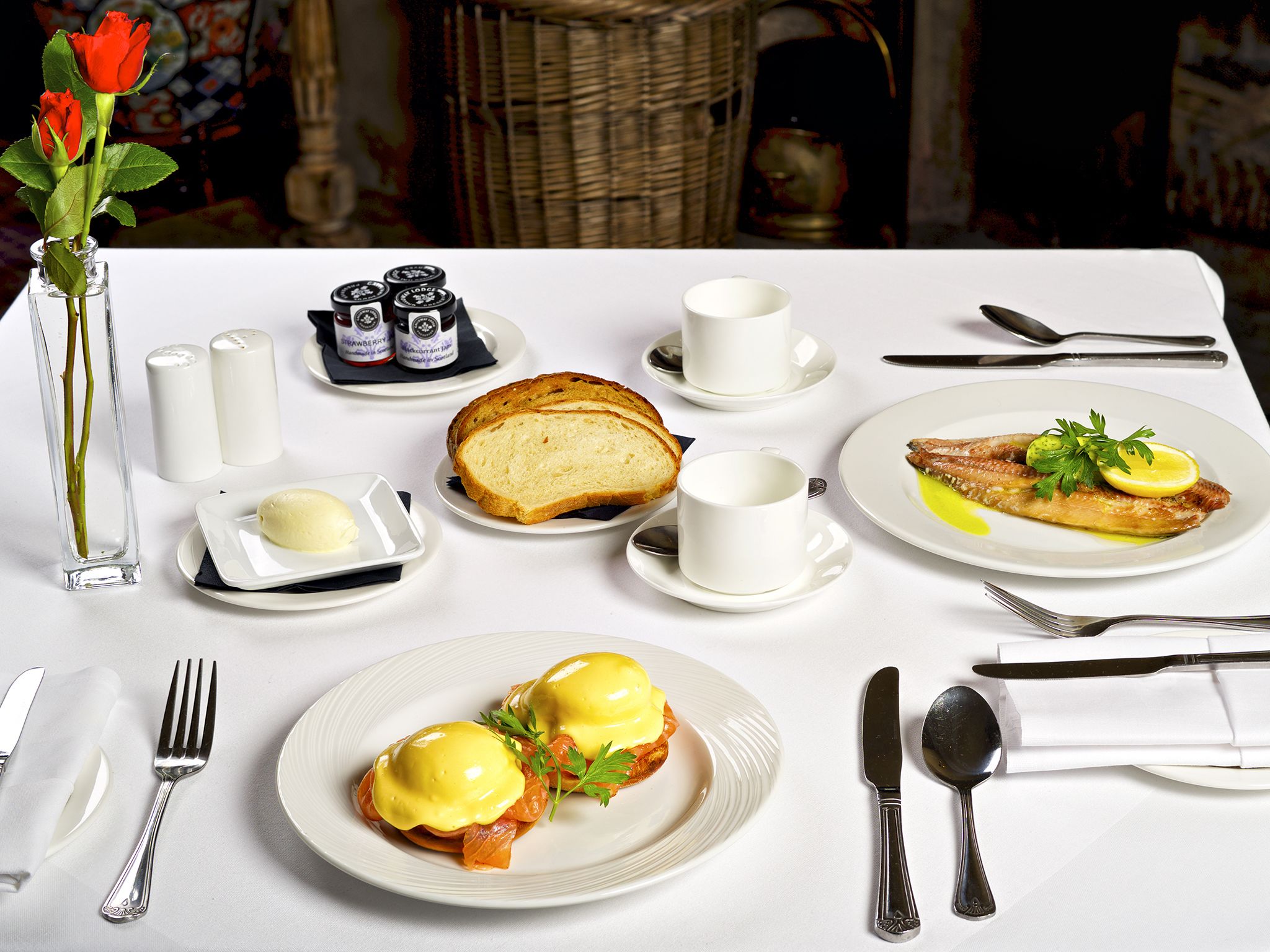 Individually decorated, individually furnished, desk, laptop workspace