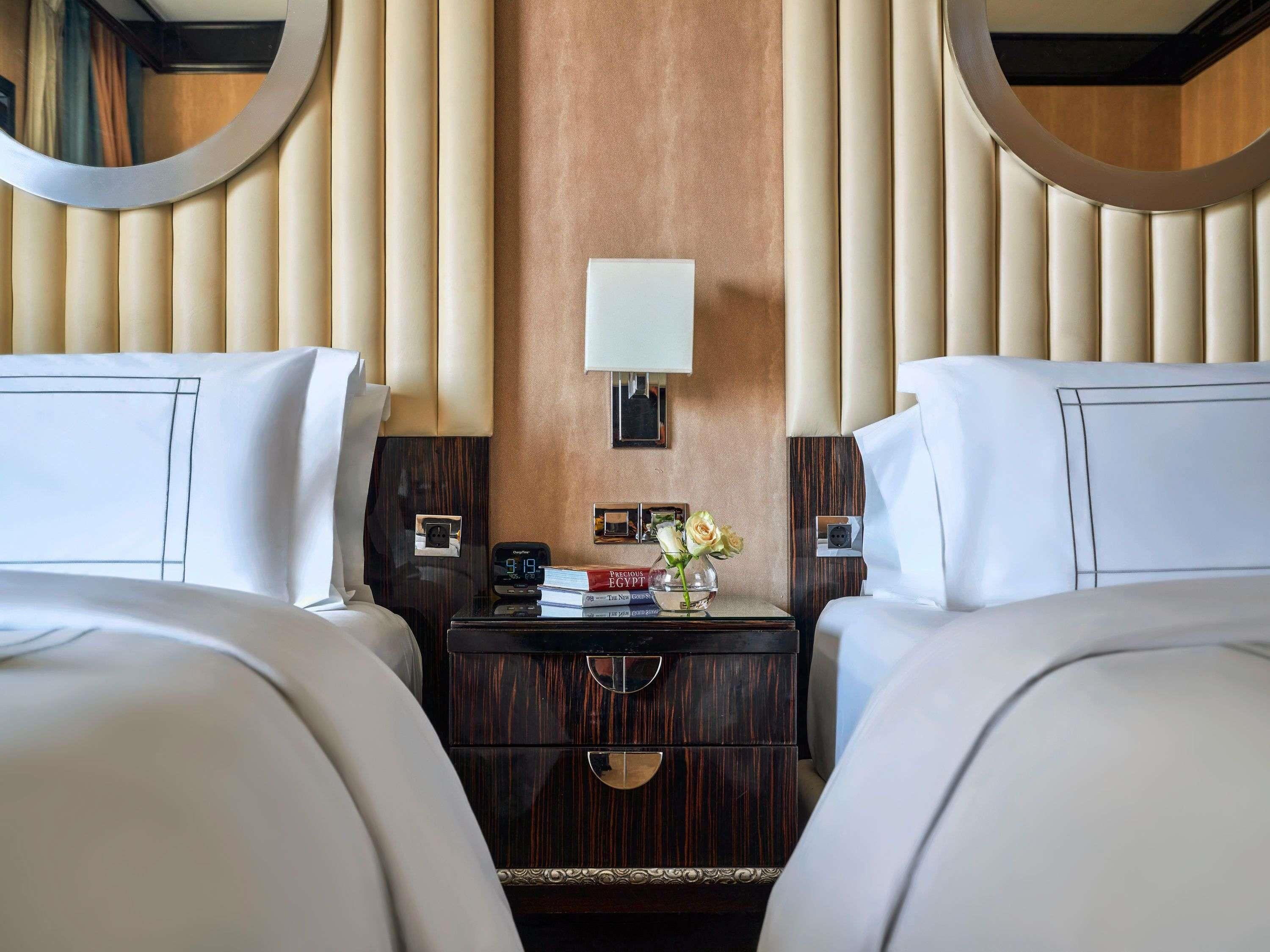 Premium bedding, down comforters, pillowtop beds, minibar