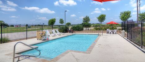 Seasonal outdoor pool