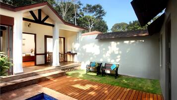 Villa, 1 King-Bett, Whirlpool