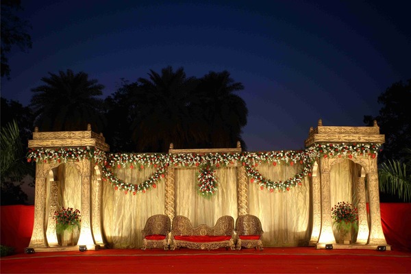 Área de bodas al aire libre