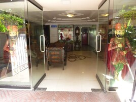 Entrada de la propiedad