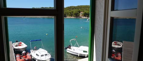 Habitación doble, vista al mar | Vista desde la habitación