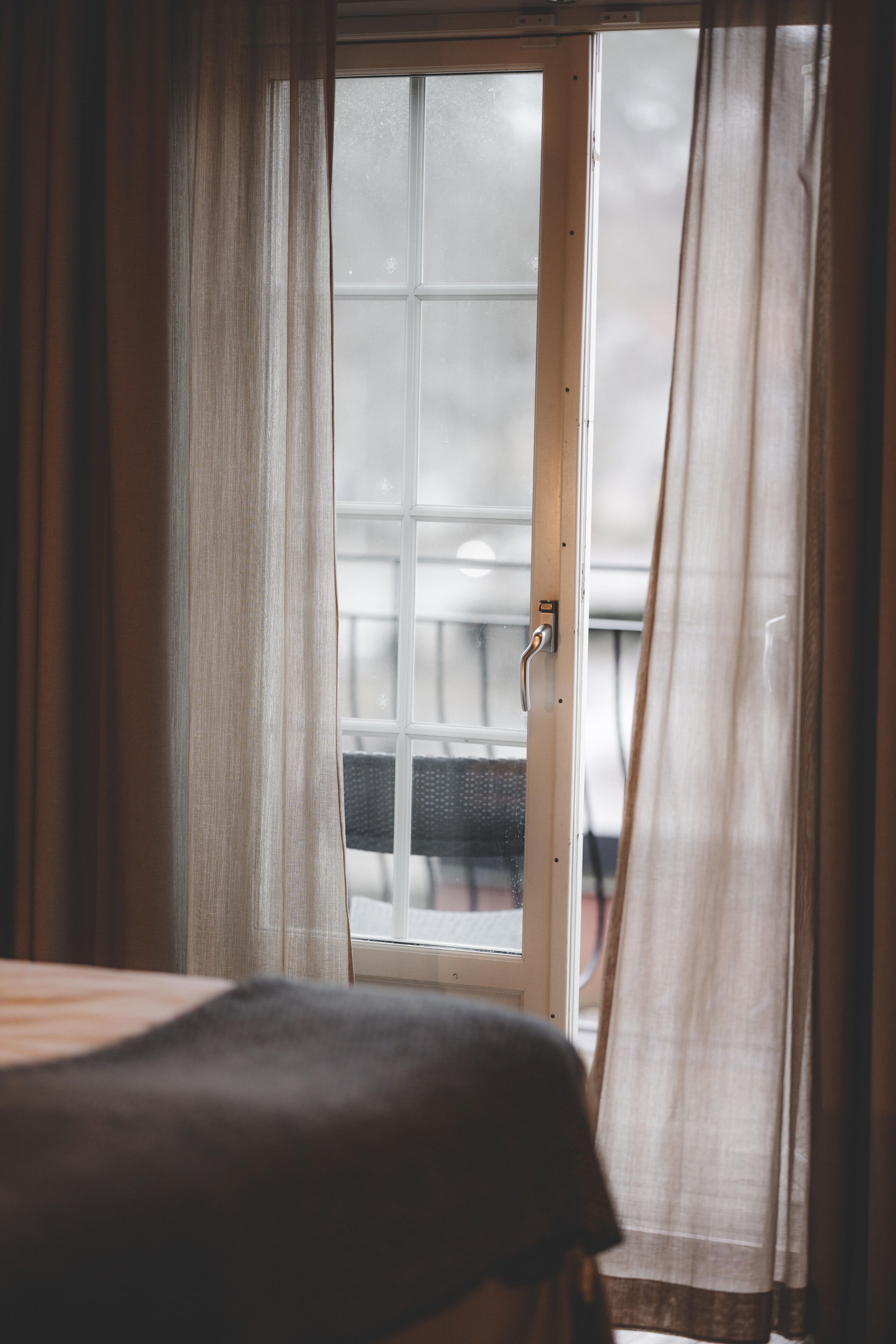 individually decorated, individually furnished, blackout curtains